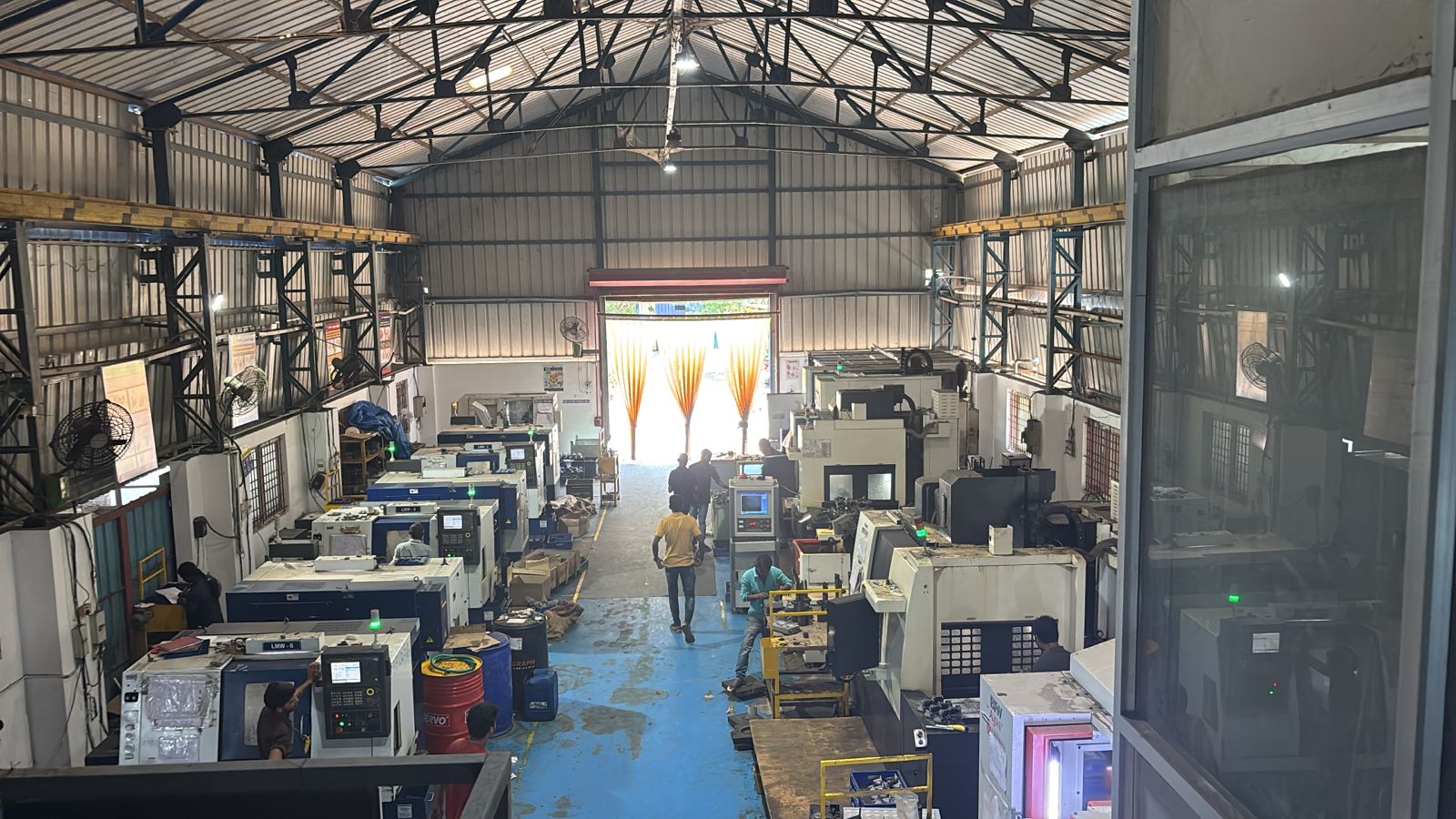 Factory background